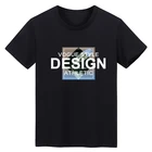 100% Cotton High-quality 100% Cotton Men's T-shirt Printed With Your Own Brand Logo T-shirt