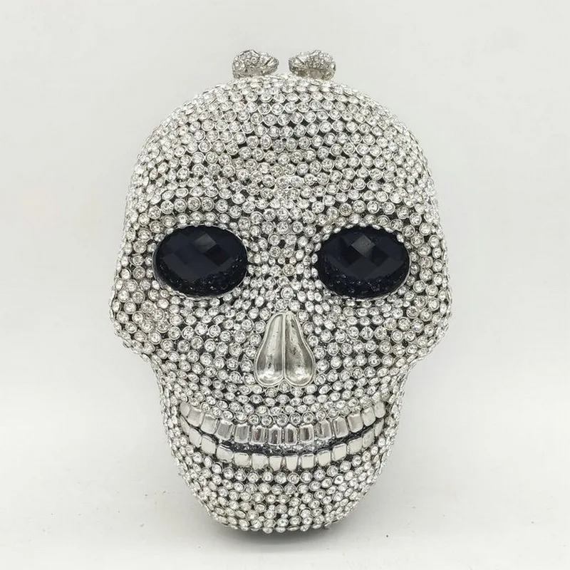 diamond skull purse