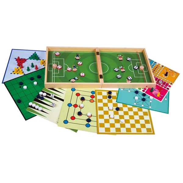 wholesale kids educational toy Mini Wooden Table Board Game Mini Classic