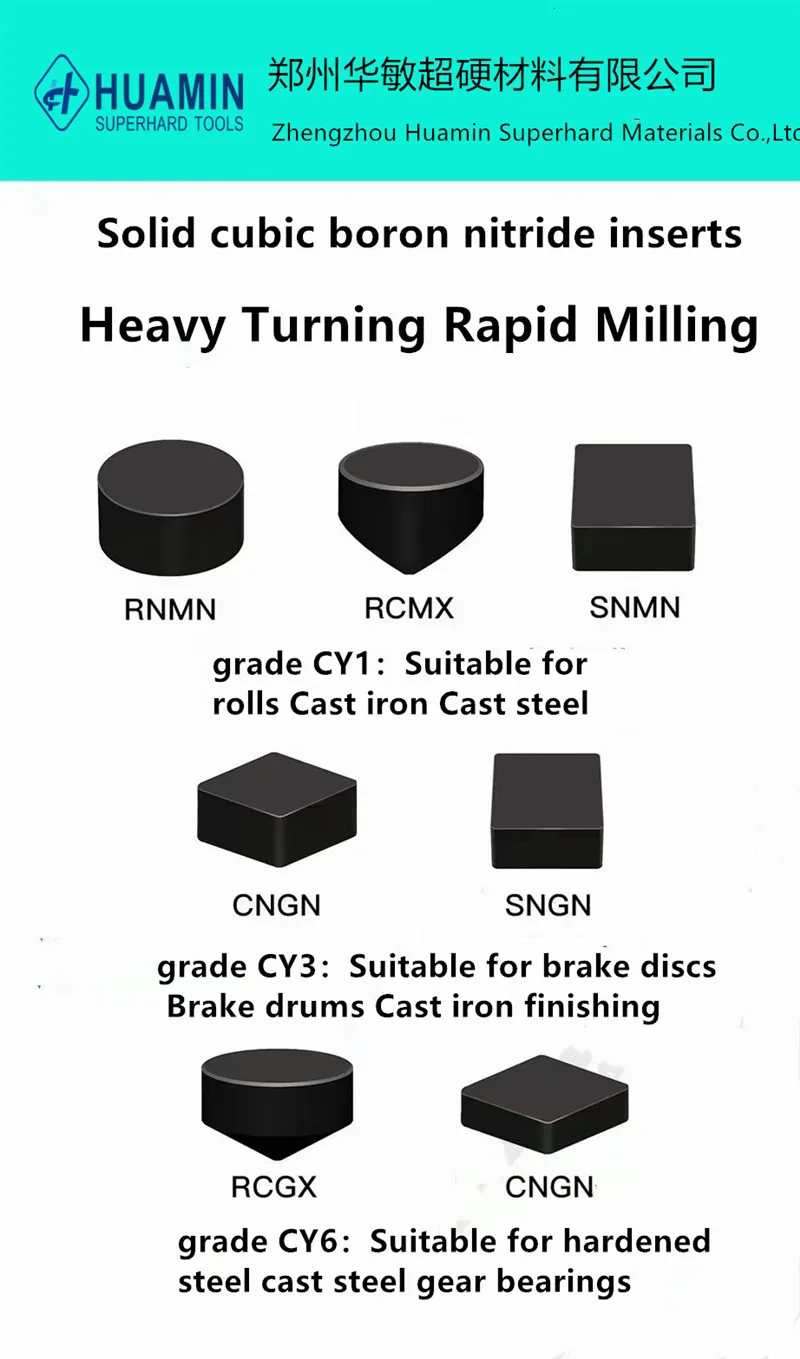 pcbn Brazing inserts TPGN160308 PCD insert TPGN160308 The workpiece material : Hardened steel alumin(图7)