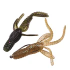 ODM Various Colours Soft Lure Floating Swim Shrimp Lure Artificial Soft Bait Fishing Baits