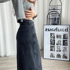 Women Denim Skirts Women Wholesale Customized Stretch New Design Elegant Women Denim Skirts For Sale