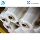 Film Pallet Wrap Stretch 20um Transparent LLDPE Plastic Film Roll Pallet Wrap Stretch Wrap Film Manufacturer