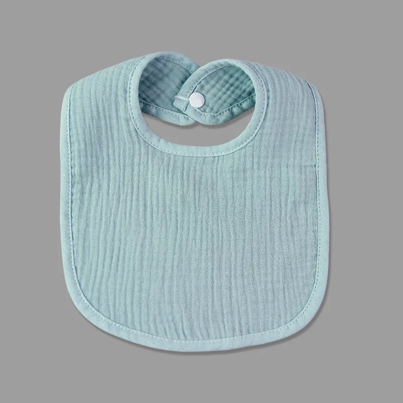 manufacturer baby bib custom 2022 New Baby Bibs 100% Cotton Plain Baby Burp Clothes Cotton Saliva Towel