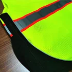 Vest ANSI Class 2 Multipockets High Visibility Reflective Safety Hi Viz Polyester Customized Surveyors Vest