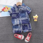 Clothes Wholesale Children Outfit Clothes 100% Cotton Summer Baby Kids Boys Clothing