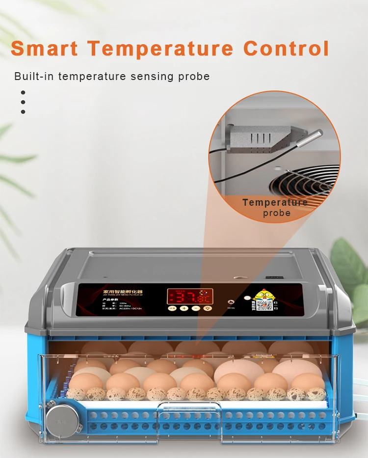 Capacity Eggs Incubator Fan, 64PCS, 110v, PP - detail 8