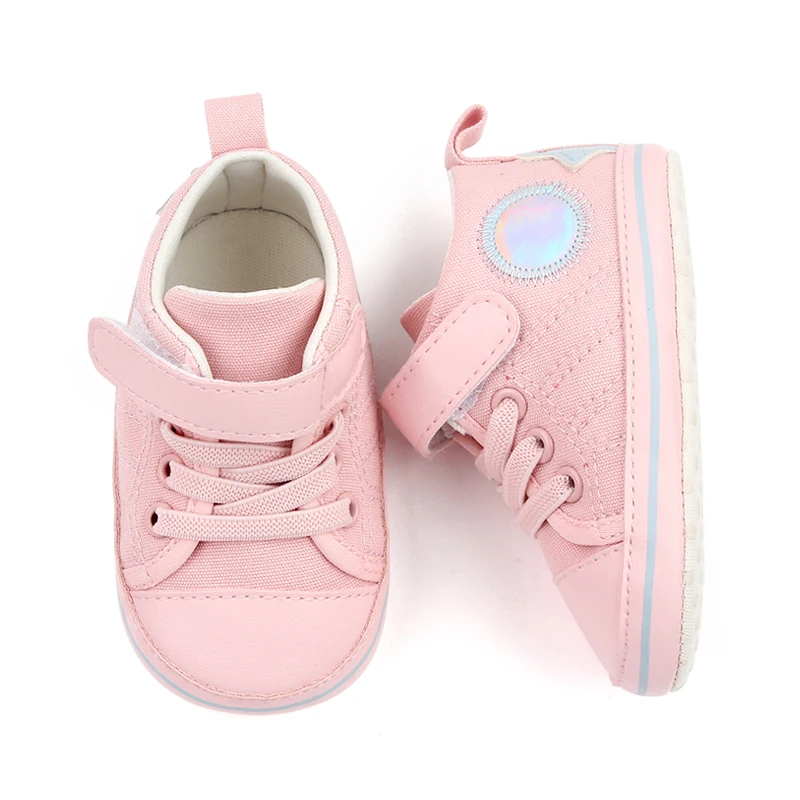 High Quality Soft Sole Canvas Baby Sneakers for Boys and Girls Spring Autumn 2025 supplier