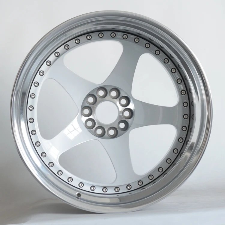 2 piece forged wheels custom 5x100 deep dish