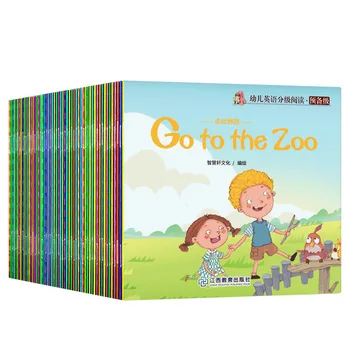 Wholesale Children's English Graded Reading 60 Volumes Of Children's English Picture Books With Audio Reading