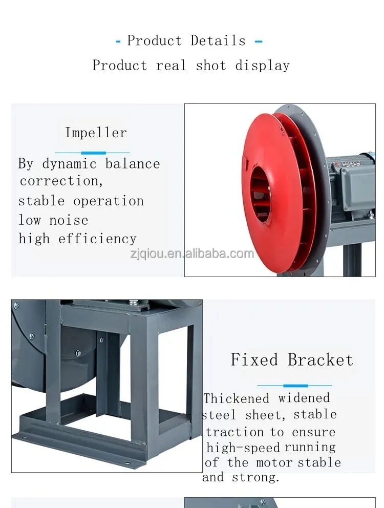 Centrifugal Fan, 380V, 3kw, 4kw, 5.5kw - detail 6