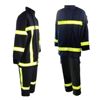Wholesale Professional Firefighter Safety Suit Portable Fireproof Anti Fire Fighting Clothing