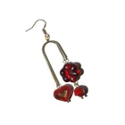 Earrings Women 2021 Classic Gold Vintage Glass Bead Stud Earrings Fashion Jewelry Wholesale Women Earrings