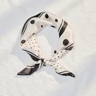 Silk High Quality Mulberry Silk Scarf 55cm*55cm Small Silk Square Scarf Women