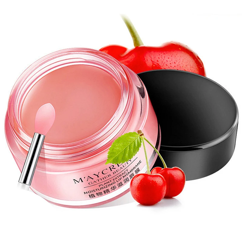 BIOAQUA Strawberry Lip Sleeping Mask Exfoliator Lips Balm Moisturizer