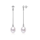 Earrings Fine Jewelry Earrings For Women 925 Sterling Silver Freshwater Pearl Dangle Earrings