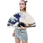 Fan Chinese Fan Carved Technique And Souvenir Use Chinese Taiji Gongfu Big Size Men Hand Fan