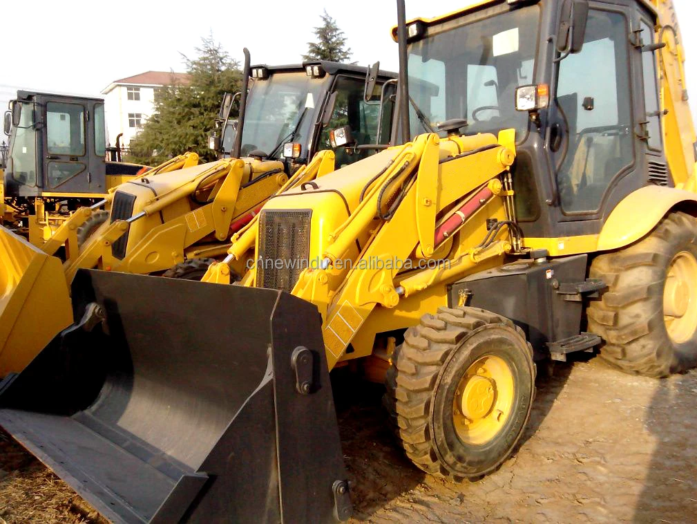 Chinese Brand Tractor Loader Backhoe Loader Ton Front End Loader