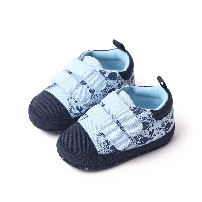 Spring and Autumn New Animal Pattern Soft Soled Infants Casual Walking Shoes for Baby Boys factory