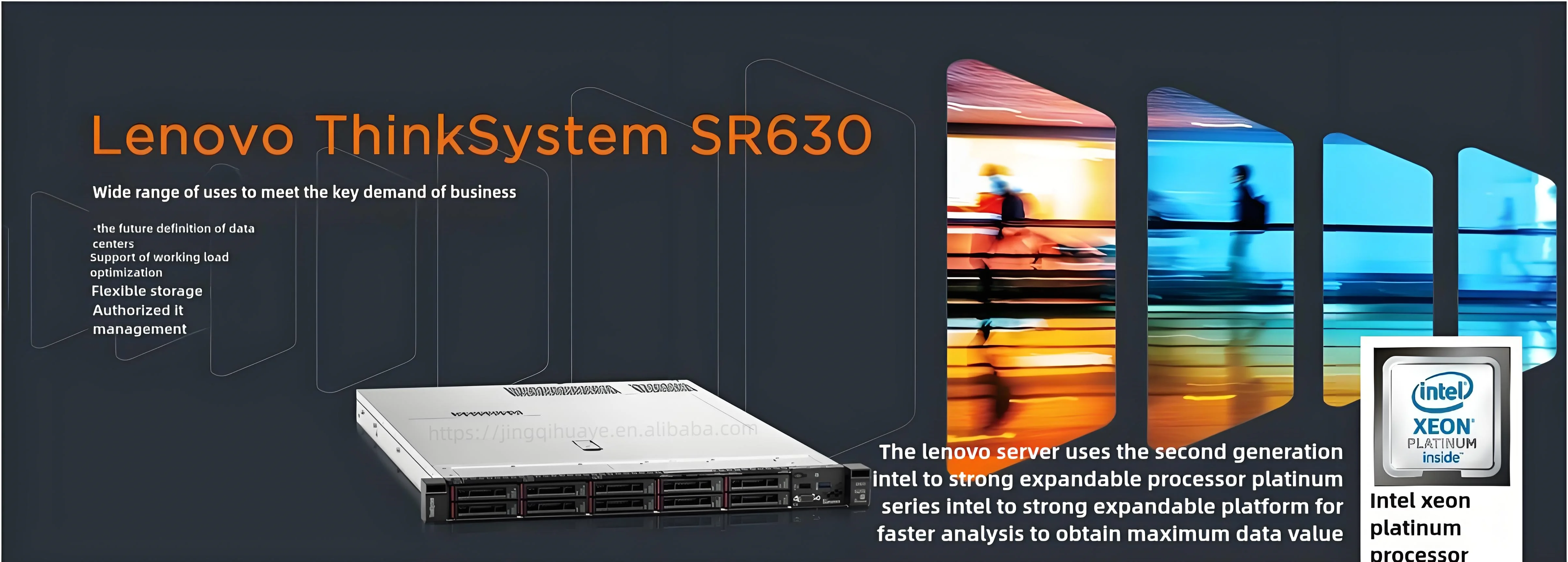 Original Wholesale Inventory/high-end Customized Le-novo ThinkSystem SR630 1U High-performance Server Rack Mounted Server SR630