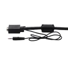 Vga To Vga Adapter Cable Factory Direct Sale Black VGA To VGA Adapter Cable Cord 1.5M 1.8M 2M