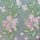 Embroidery Embroidery Embroidery Tulle Lace Fabric 2021 Fashion Tulle Lace Embroidery Fabric For Wedding Dress
