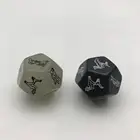 Personalized Custom Marble Transparent Casino Gaming D20 8 10 12 20 Side Ludo Polyhedral Dice Wholesale