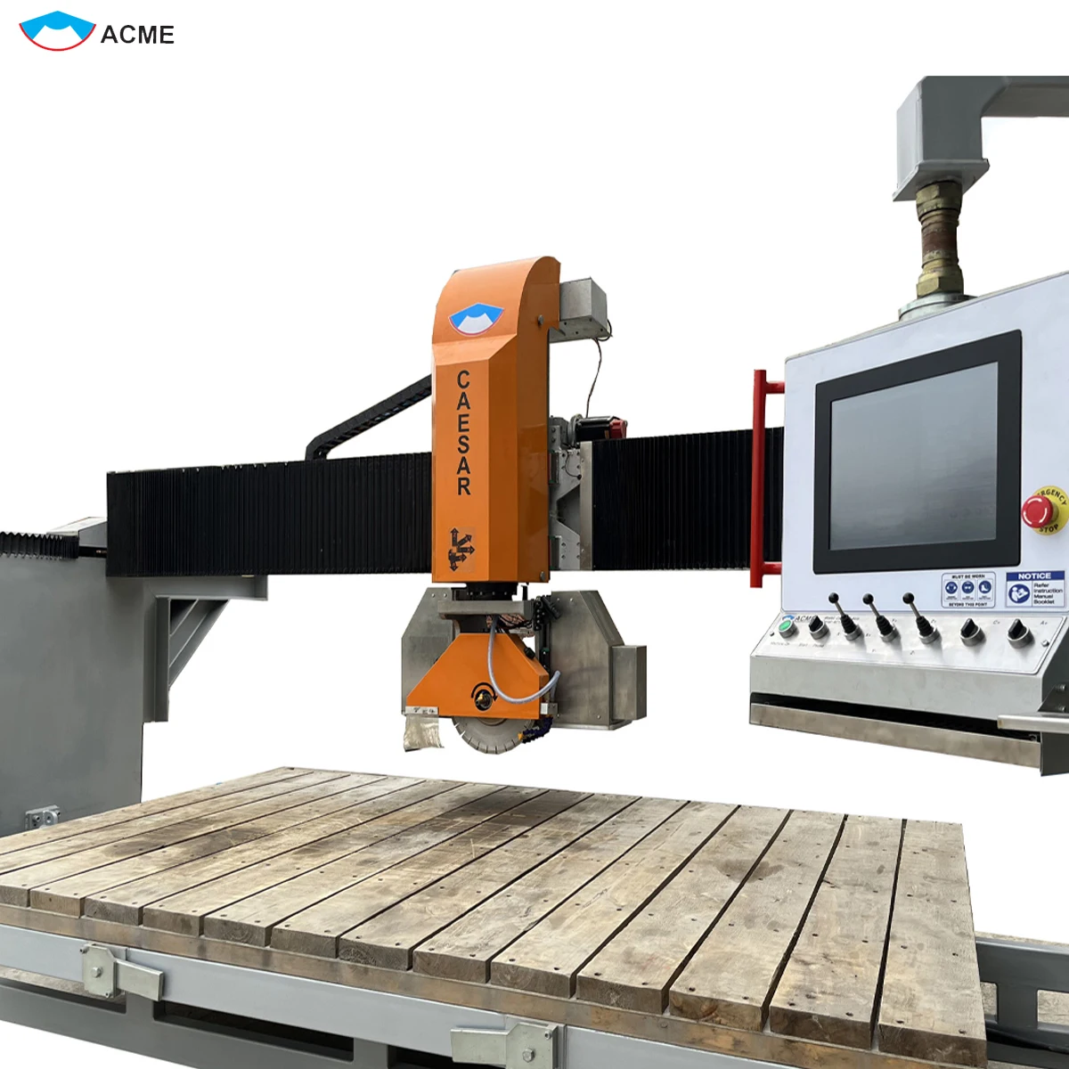 Factory Price 5 Axis Cnc Bridge Cutting Machine For Profiling And