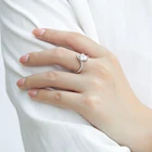 Ring TL-491 Luxurious Finger Ring Exquisite Promise Jewelry Big Cz Hill Ring Women Engagement Ring