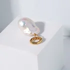Pearl Pendants Pendant Necklace Baroque Pearl Pendants Gold Ball Jewelry Men Diy Necklace Women