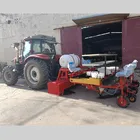 Vegetable Seedling Transplanter With Tractor With Function Of Ridge And Watering