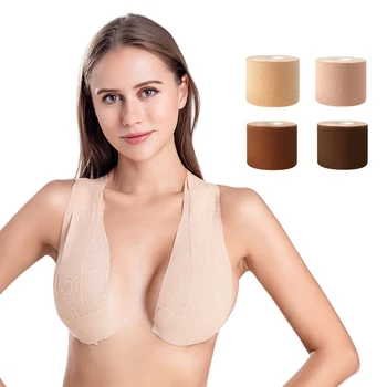 Boob Tape Nude Diy Lift Boob Job Pushup Breast Body Bra Foot Waterproof