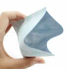 Sachet Heat Seal Various Rainbow Color Shining/Matte Surface 3 Side Seal Mylar Bag Empty Cosmetics Mask Package Sachet