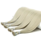 Hair Extensions Russian Hair Extensions Wholesale Russian Hair Double Drawn Handtied Weft Hair Extensions