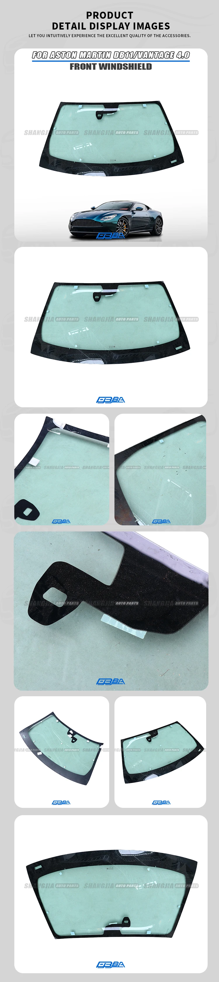 Original Factory For Aston Martin DB11 Windscreen Car Front Windshield Glass OE KY63-2154-AA details