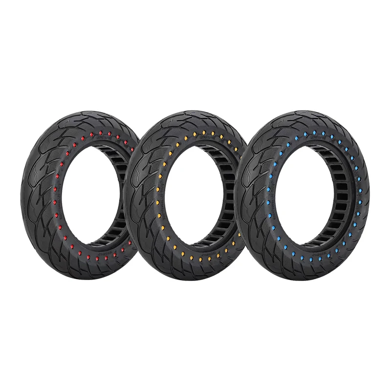 10X2.5 Tubeless Honeycomb Tire Non-Pneumatic Tyre for Electric Scooter Parts