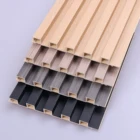 Panel Factory Price Waterproof 210mm Wood Plastic Wall Panel For Interior Home Decor