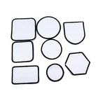 Patch Patches Blank Sublimation Patch Custom Sublimation Printing Patches Heat Transfer Repair Patch