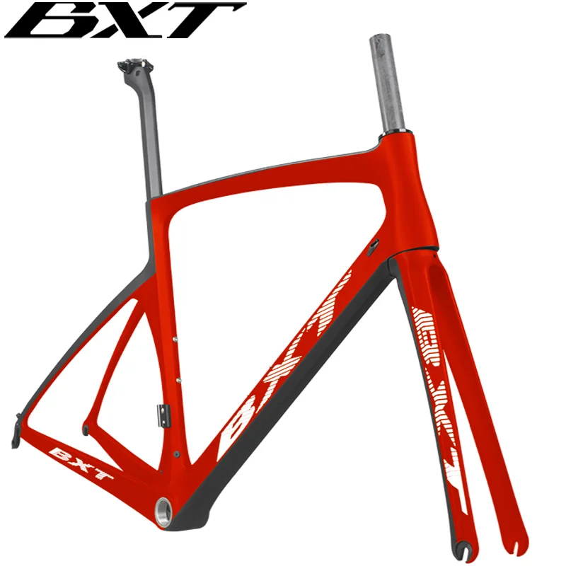 BXT 2019 New T800 Carbon Road Bike Frame Cycling Bicycle frameset Super Light 980g Di2/mechanical Racing Carbon Road Frame 