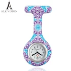 Watch 2021 OEM Quartz Silicone Nurse Watch Printed Rubber Sleeve Wholesale Customizable Logo