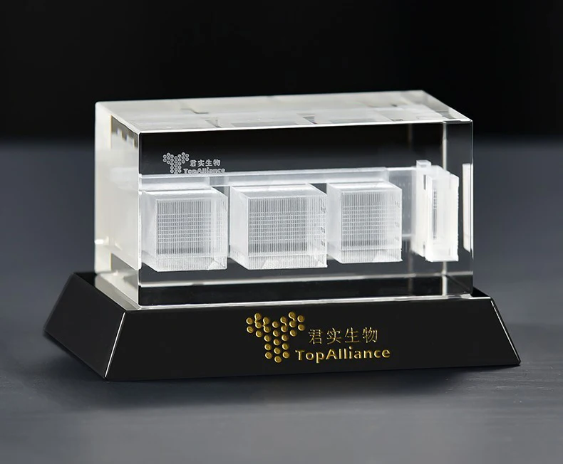 product pujiang factory custom 3d laser crystal various sizes cube souvenirs-37