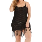 Dress Beachwear Plus Size Women's Beach Slip Dress New Design Crochet Dress Custom Beachwear Cover Up