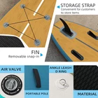 Board Ring Reinforce Material Drop Stitch Stand Up Paddle Board With Stainless Steel D Ring
