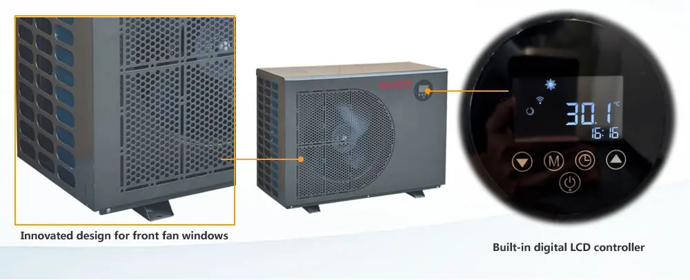 Swimming Pool Heat Pump, 5KW, 50KW - detail 8