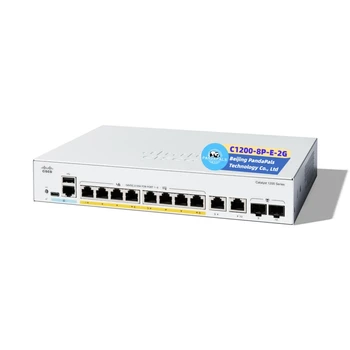 Original new C1200-8P-E-2G C1200-8T-E-2G Ciscos Catalyst C1200 reverse poe switch ethernet 8 ports gigabit