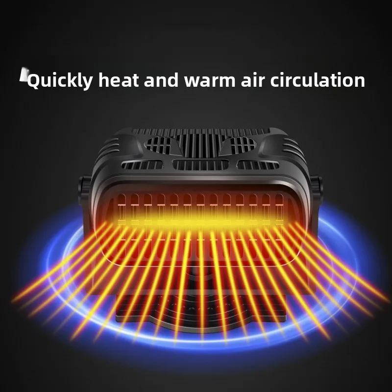 Car Heater, Portable, 12V, 6-Inch, Plastic - detail 8
