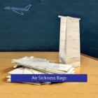 Wire Tie Closure Air Sickness Bag