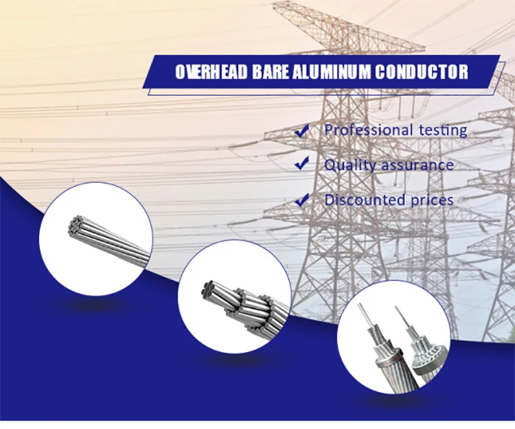 Iec 61089 Aaac 630mm2 All Aluminum Alloy Conductor For Overhead