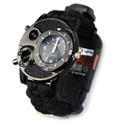 Sport Outdoor Sport Watch Camping Multi-functional Survival Paracord Watch Tactical Watches Men Military