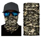 Silk Outdoor Ice Silk Bandana Neck Gaiter Military Scarf Cycling Bandana Facemask